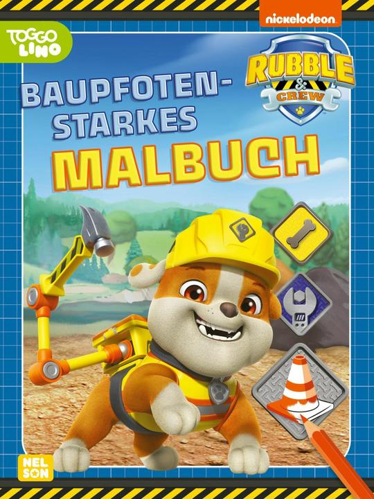 Image du produit Rubble & Crew : Livre de coloriage à pattes de construction
