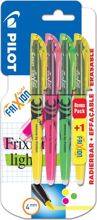 Pilot FriXion Light + Light gratis (Mehrfarbig, 3.80 mm, 4 x)