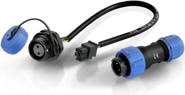 Actual product image Quwireless QPSP2 - QuPS2 - Outdoor power socket & plug - 2 PIN set