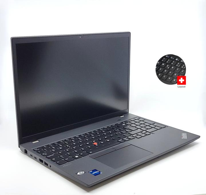 Produktbild Gisler Systems ThinkPad T16 G1 Touch (32 GB, 16", 512 GB, CH, B / Sehr gut)