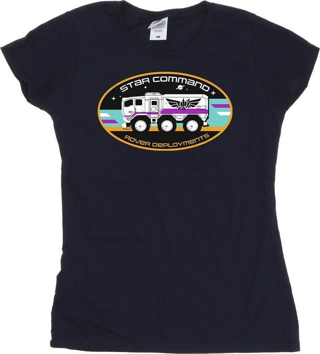 Actual product image Disney Womens/Ladies Lightyear Rover Deployment Cotton T-Shirt (XL)