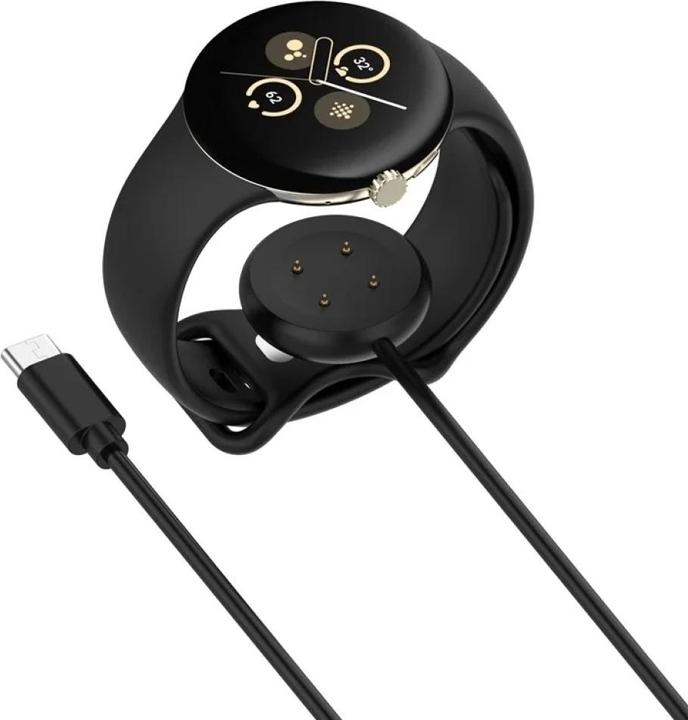 Actual product image PowerGuard Magnetic USB-C charging cable for Google Pixel Watch 2