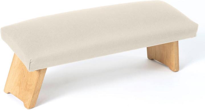 Actual product image Lotuscrafts Meditationsbank Dharma Standard Natur