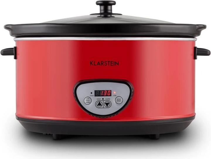 Klarstein Banquet Slow Cooker Schongarer Digital 6.5 litres