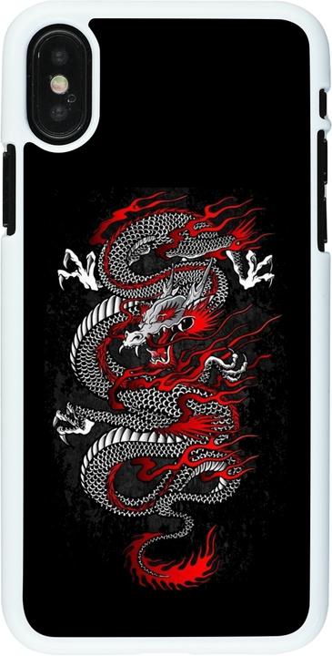 Actual product image PhoneLook Cover white Japanese style Dragon Tattoo Red Black (Apple iPhone XS, Apple iPhone X)