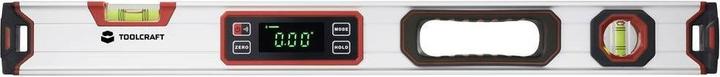 Produktbild Toolcraft TO-9469539 Digitale Wasserwaage mit Magnet 600 mm 360 ° 1.0 mm/m (60 cm)