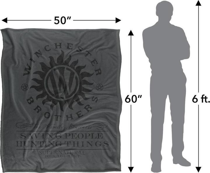 Produktbild Supernatural Decke Winchester Bros Logo