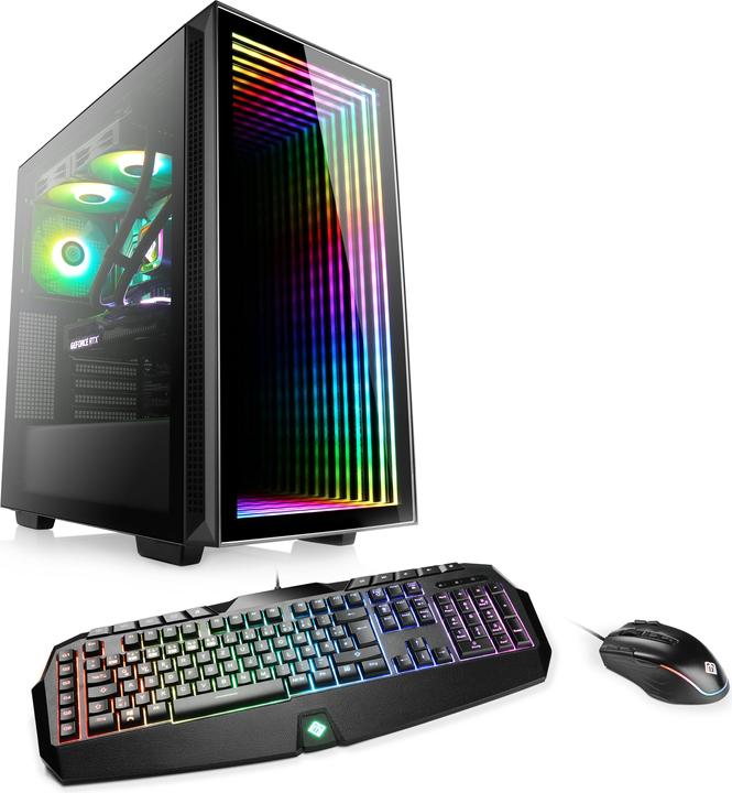 Produktbild CSL Gaming PC M10140H (AMD Ryzen 7 7800X3D, 16 GB, 1000 GB, GeForce RTX 4070)