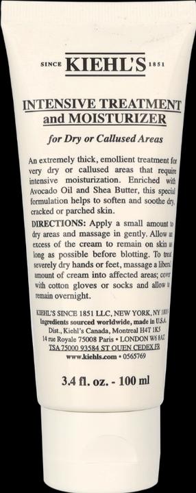 Immagine prodotto Kiehl's Trattamento intensivo e idratante per aree secche o callose Idratante intensivo (100 ml, Crema da giorno)