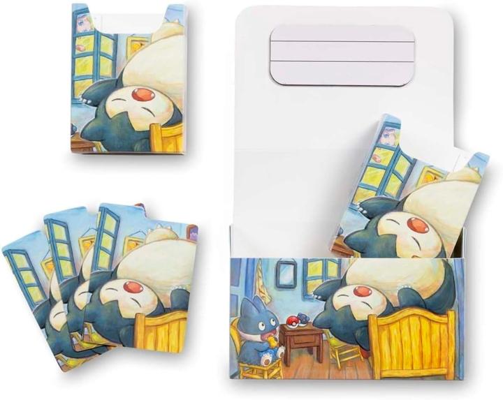 Image du produit Pokémon Center × Van Gogh Museum: Munchlax & Snorlax Inspired by The Bedroom Double Deck Box