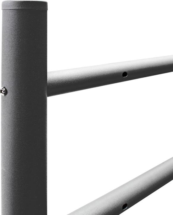 Immagine prodotto Wiltec Portacartelle antracite 120x50cm Cassetta postale Cassetta per lettere in piedi in acciaio