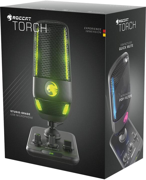 Produktbild Roccat TORCH - Streaming Microphone