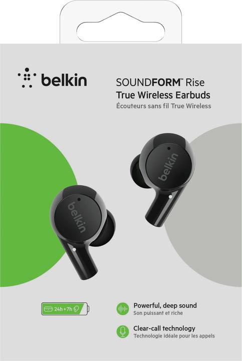 Actual product image Belkin Soundform Rise (NC, 31 h, Wireless)