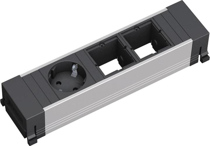 Produktbild Bachmann POWER FRAME - Steckdosenleiste - Wechselstrom 230 V (2 x, CEE 7/3, CEE 7/5, 0.20 m)