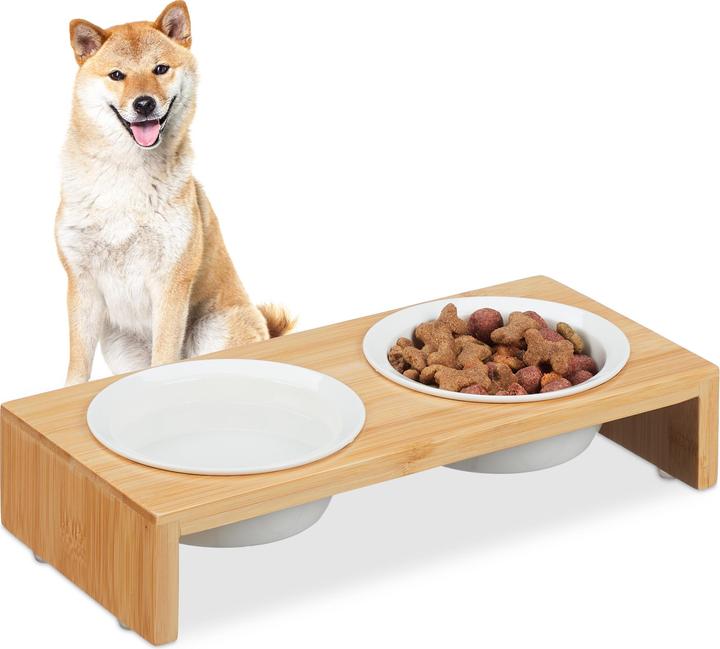 Actual product image Relaxdays Dog food station (0.27 l)