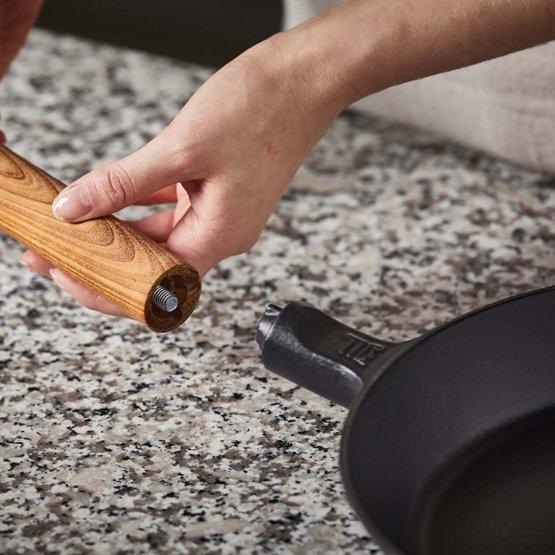 Actual product image Fiskars Norden frying pan, 28cm (28 cm, Frying pan, Cast iron)