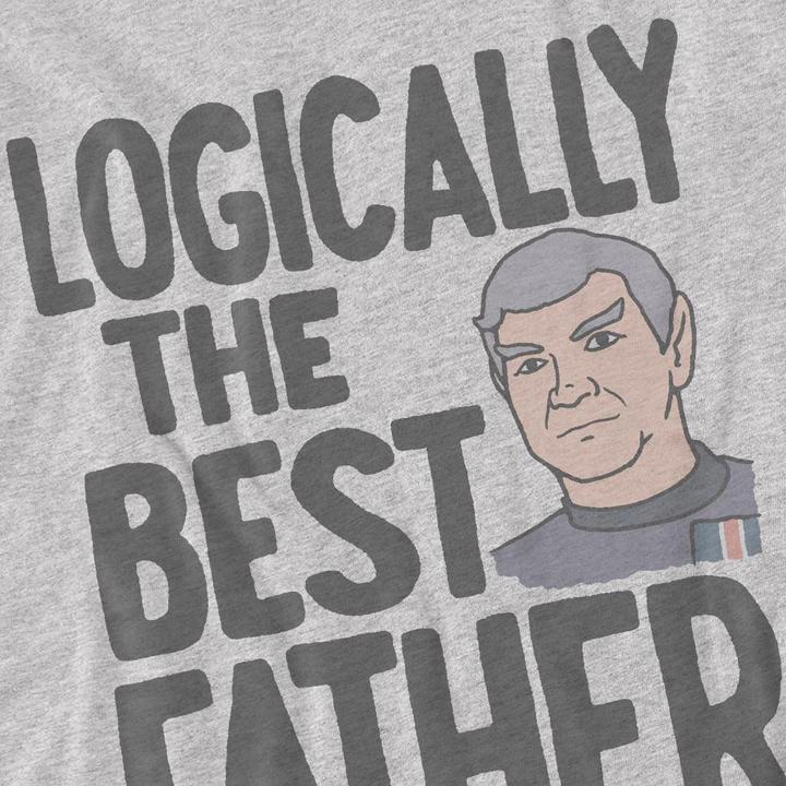Image du produit - T-shirt LOGICALLY THE BEST FATHER - Homme (M)