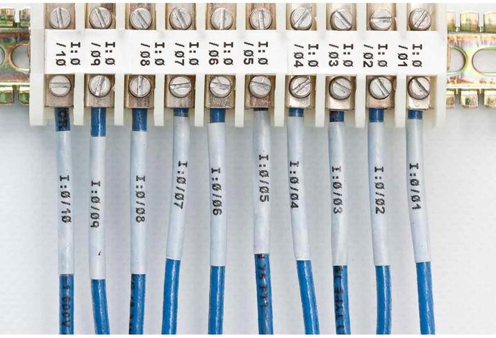 Actual product image Brady B33-94-2-342-2, Permasleeve, Polyolefin, White, 25.40 x 4.62 mm, for diameter 0.58 - 2.03