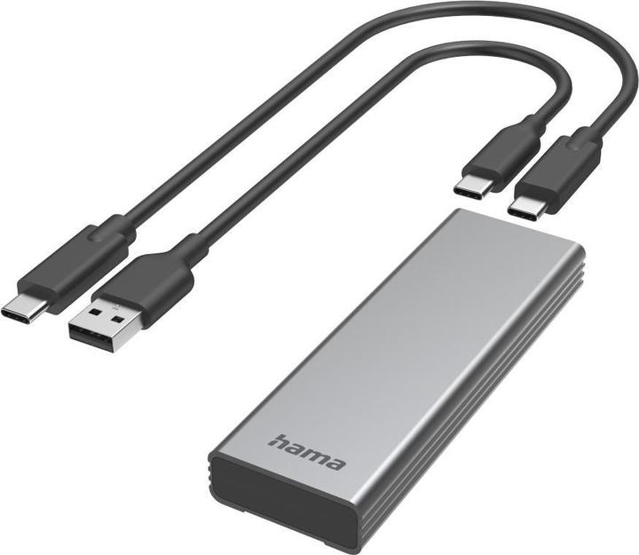 Image du produit Hama Boîtier USB pour disques durs M.2 SATA & NVMe SSD (M.2)