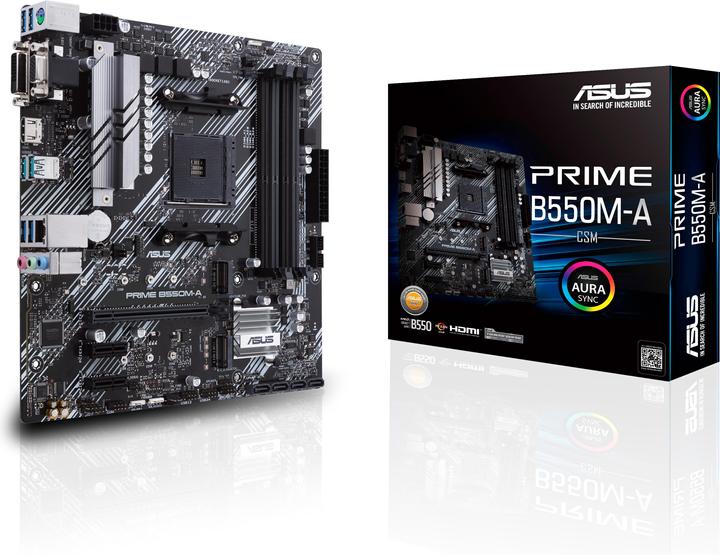 Produktbild ASUS PRIME B550M-A/CSM (AM4, AMD SoC, mATX)