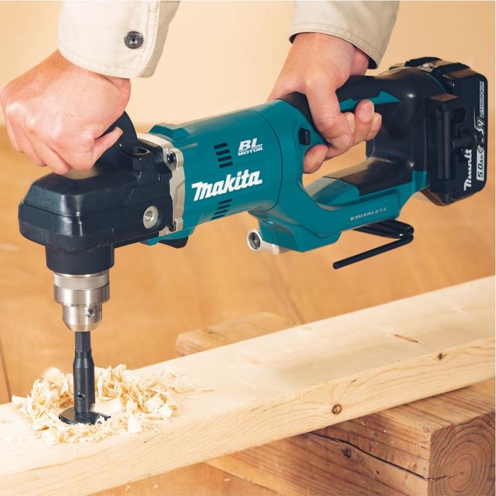 Image du produit Makita Perceuse d'angle sans fil 18V DDA450ZK (Fonctionnement sur batterie)