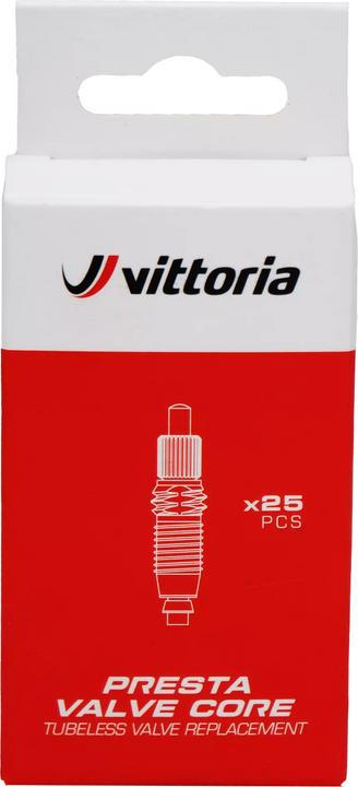 Immagine prodotto Vittoria Set di valvole Tubeless Presta Valve Core Set di 25 pezzi.