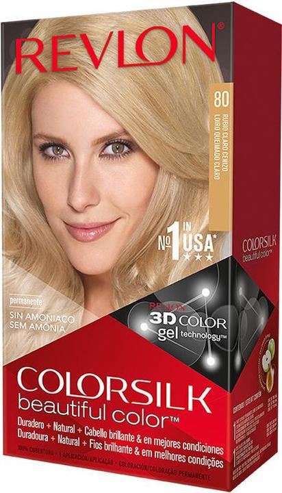Revlon Professional COLORSILK tinte #80-rubio claro cenizo (80)