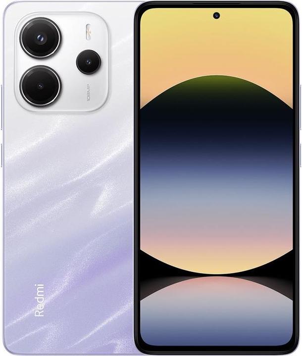 Image du produit Xiaomi Redmi Note 14 (256 Go, Mist Purple, 6.67", Double SIM hybride, 108 Mpx, 4G)