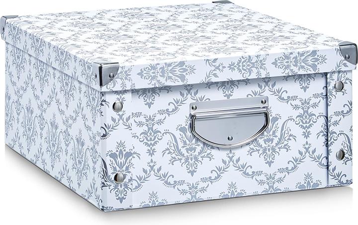 Produktbild HTI-Living Aufbewahrungsbox Pappe, weiss (40 x 33 x 17 cm)