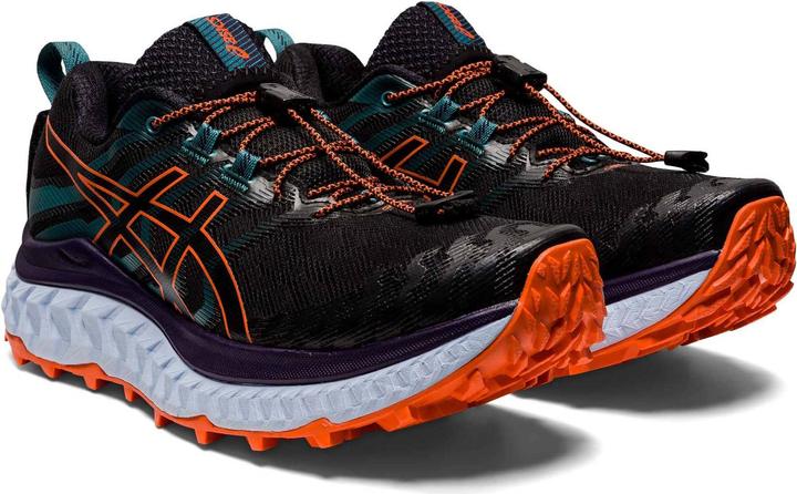 Actual product image ASICS Performance Trabuco Max Lady Black/Nova Orange (37)