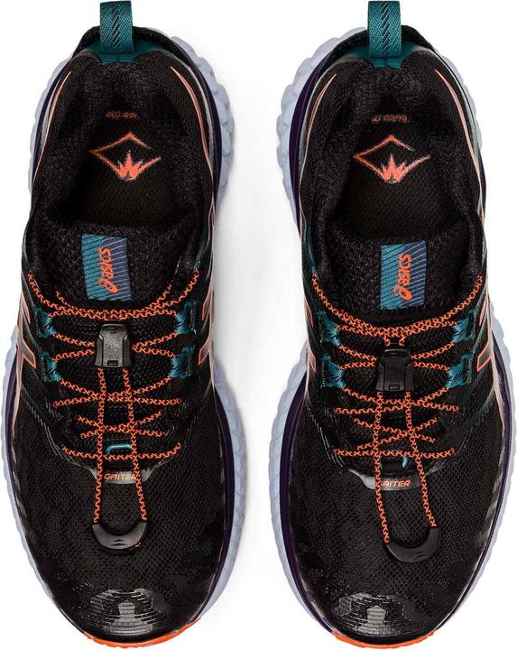 Actual product image ASICS Performance Trabuco Max Lady Black/Nova Orange (37)