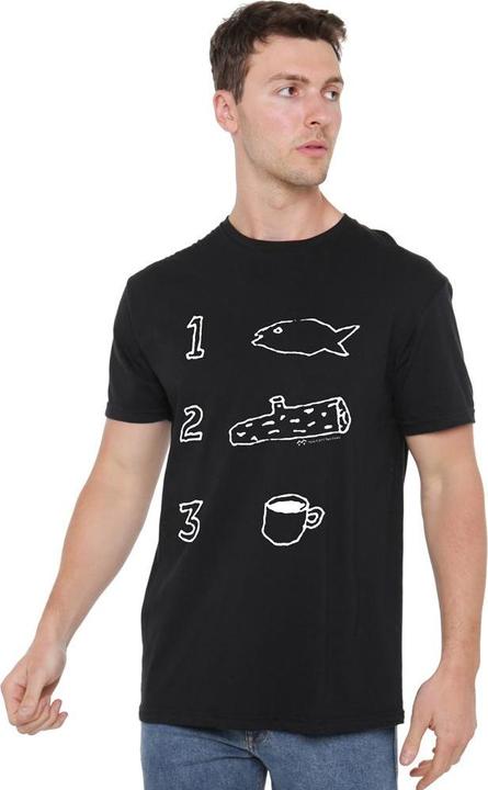 Immagine prodotto Twin Peaks Coffee Log Fish Maglietta Uomo (3XL)