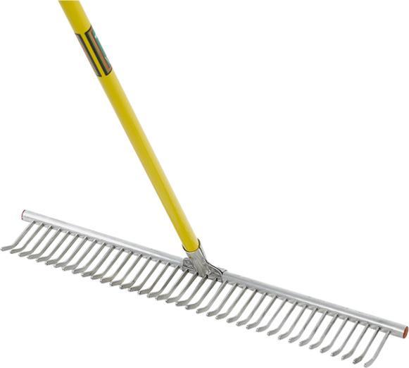 Offner Aluminum lawn rake 38 tines