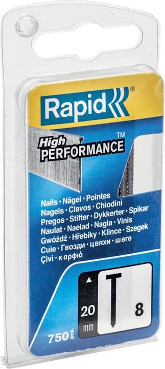 Image du produit Rapid Type 8 Clous 20 mm