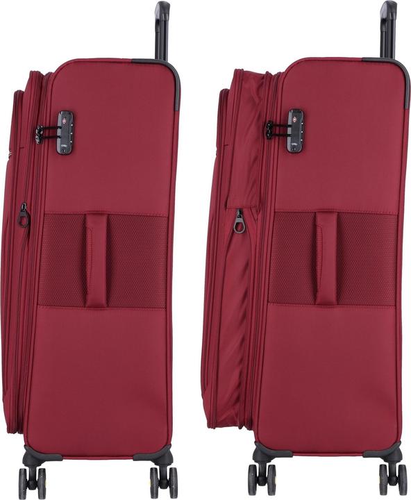 Image du produit D&N Travel Line 9704 4 roues Trolley L 78 cm avec soufflet extensible (107 l, L (90 - 115l))