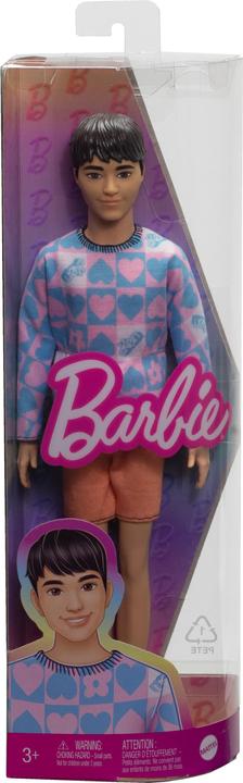Immagine prodotto Barbie Bambola Fashionista Ken - Maglione blu e rosa