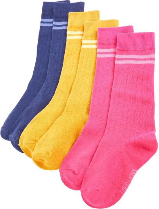 Ocra scuro, Rosa brillante, Blu marino