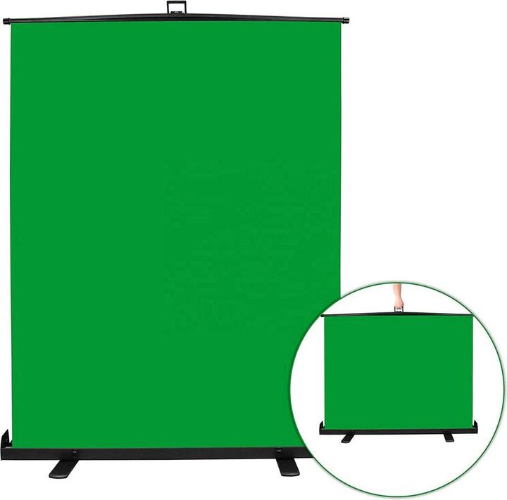 Actual product image Caruba Rollup Greenscreen (155 cm, 204 cm)