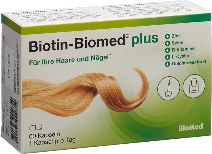 Image du produit Biomed plus caps (60 pièce(s), Capsules, 56 g)