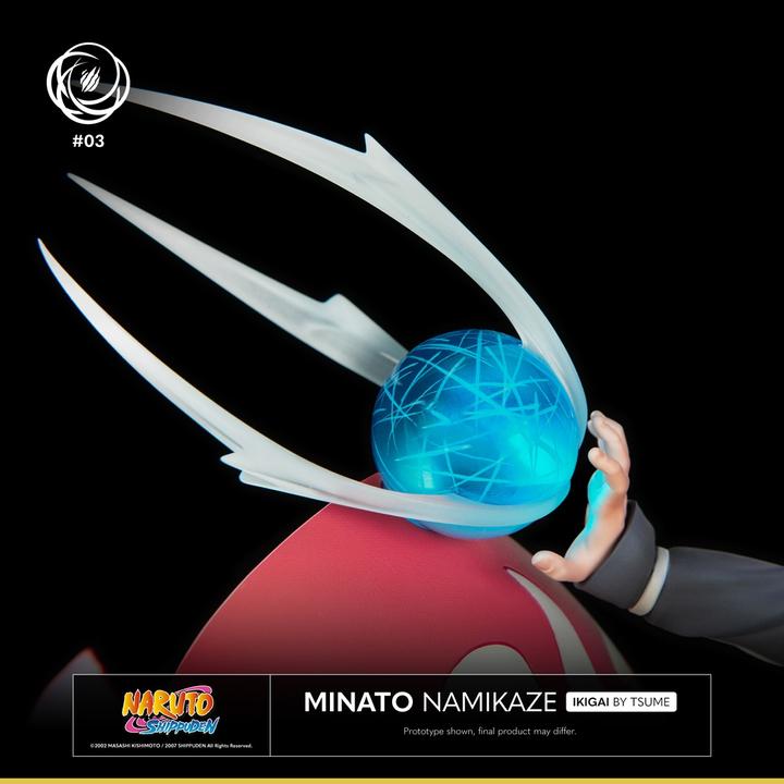 Actual product image Tsume Naruto Shippuden "Minato Namikaze" Ikigai 1/6 Statue