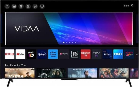 Produktbild Toshiba TV Set||65"|4K/Smart|3840x2160|Wireless LAN|Bluetooth|Android TV|Black|65QV2463DG (65", LED, 4K)