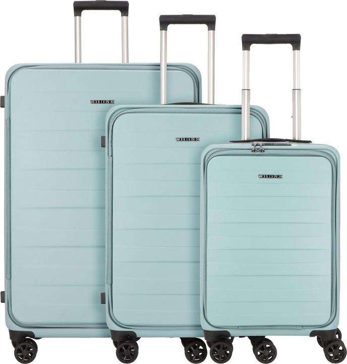 Produktbild Worldpack 3-teiliges Trolleyset 50/60/70 Seatle, graublau (114 l, XL (ab 115l))