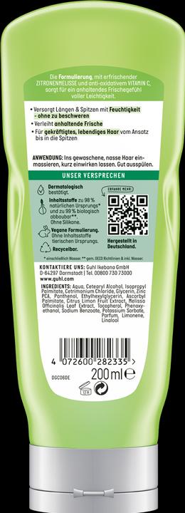 Actual product image Guhl Freshness & Lightness Invigorating Conditioner (200ml) (200 ml)