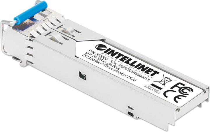Image du produit Intellinet Émetteur-récepteur Gigabit SFP Mini-GBIC WDM bidirectionnel pour câble à fibre optique