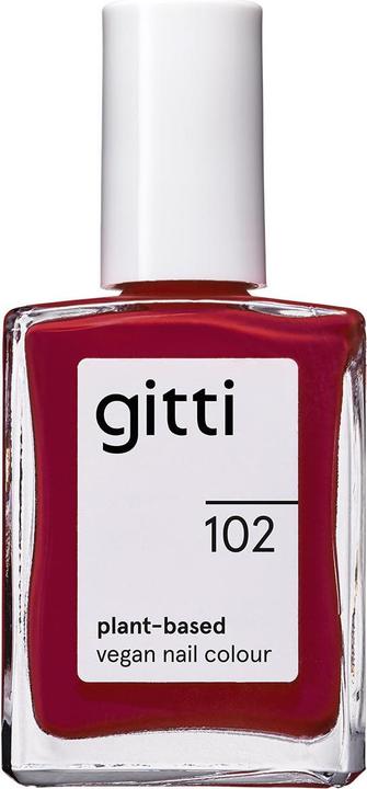 Gitti no. 102 Nail Polish Classic Red (Farblack)