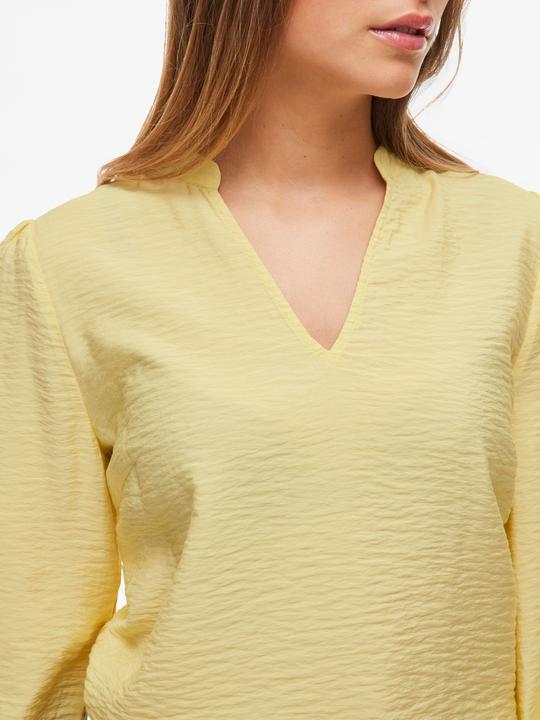 Actual product image Vila V-Ausschnitt Oberteil mit langen Ärmeln (44)