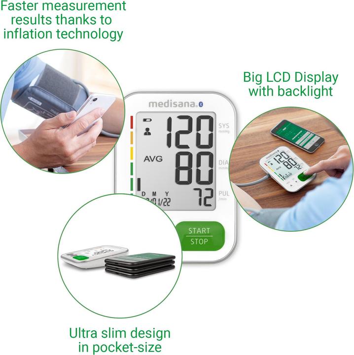 Actual product image Medisana BU 570 (Blood pressure monitor upper arm)