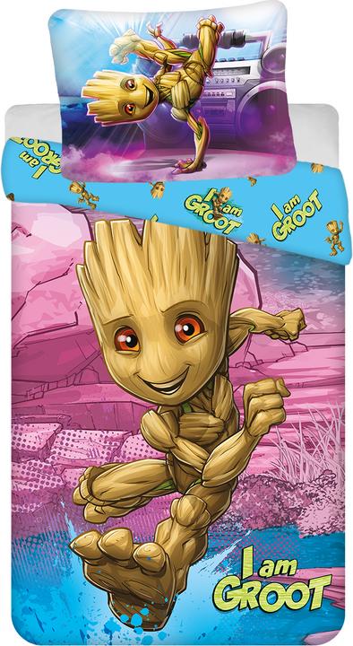 Produktbild Tinisu Groot Bettwäsche Marvel - 140x200 cm weiche Baumwolle Kissen und Decke