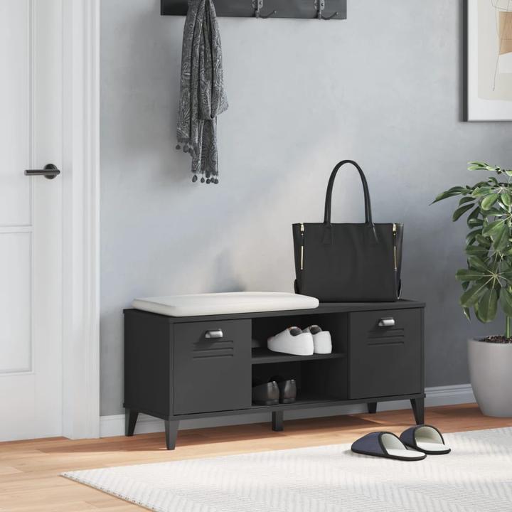 Productafbeelding VidaXL Schoenbank VIKEN (106 x 35 x 45 cm)