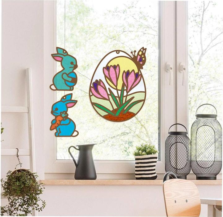 Produktbild Folia Bastelset Oster-Transparentbilder 21-teilig